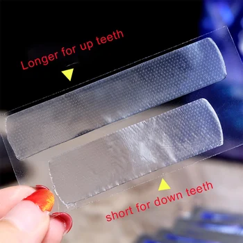 Greben 3D Whitestrips LUXE Strokovno Beljenje Zob Trakovi Ustno Higieno Zob Zob za Nego zob