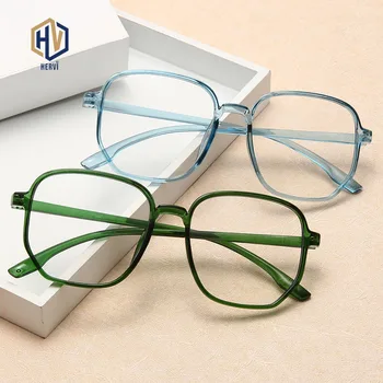 Poligon Očala Okvirji Ženska Velik Okvir Anti-modra svetloba Kratkovidnost Ženski Pregleden Optika Eye Glasses Unisex