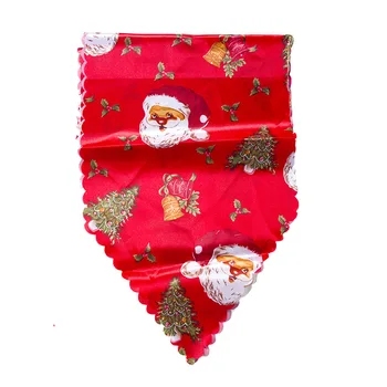 180*35 cm Božič Namizni Tekač Okraski, Božični Okraski, Santa Claus Zvonovi Poliester Doma Jedilnico Poroka Stranka Dekor