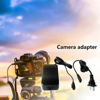 EH-5A EH-5 Digitalni Fotoaparat Napajalni Adapter za Polnilnik, Kabel Kabel, Kit za Nikon D50 D70 D70S D80 D90 D100 Black Trajne