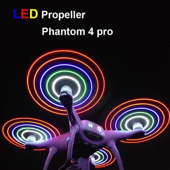 2pairs DJI fantom 4/ Pro / Advance LED Flash USB Polnilnik Propelerjev Za DJI Fantom 4/4 pro /akontacije/ Drone Dodatki