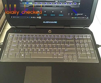 Za Dell ALIENWARE 18 (2013 različica),scuh kot ALW18-7502sLV 7501sLV 2001sLV Tipkovnico Kože Kritje Zaščitnik Gaming Laptop - TPU