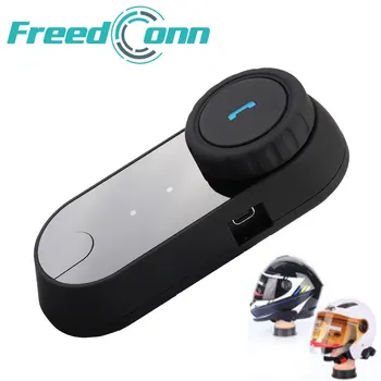 FreedConn T-COMOS motorno kolo, Bluetooth za Čelado BT Slušalke Brezžične Slušalke Nepremočljiva Prostoročno, Slušalke Motocikla Slušalke