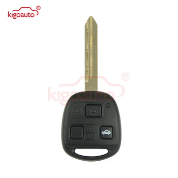 Denso( ne Valeo) Kigoauto Daljinski ključ 3 gumb TOY47 rezilo 434mhz 4D70 čip za Toyota Avensis 2004 2005 2006 2007 2008 2009