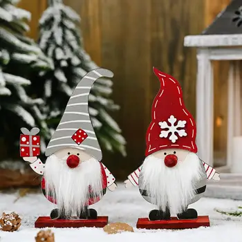 2021 Božično Darilo Lesa Okraski Za Novoletne Jelke Santa Claus Nočna Mora, Preden Božič Starec Elf Lutka Doma Dekor Natalne Navidad