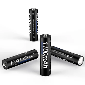 PALO 12pcs 1,2 v AA baterija za ponovno polnjenje 3000MAH 1,2 V NI-MH Baterije Nizke Self Discharger Baterije+8pcs AAA baterije bliskavico