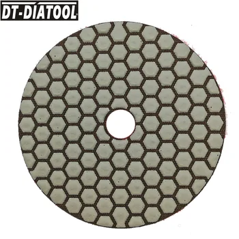 DT-DIATOOL 7pcs #400 Visoko Kakovostne Smole Obveznic, Brušenje Diskov Diamond Suho Poliranje 125 mm, Za Granit, Marmor Keramični dia 5