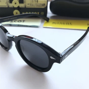 Johnny Depp 2020 Moških Polarizirana sončna Očala Ženske Luksuzne blagovne Znamke Ročno izdelan Acetatni sončna Očala Vožnje UV400 Očal Okvir Očal