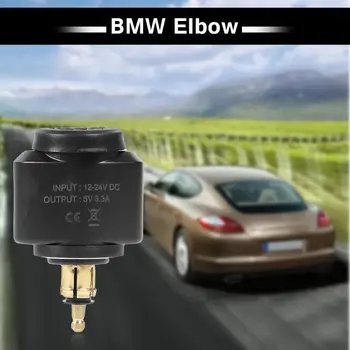 Motorno kolo 3.1 Dvojno USB Adapter za Polnilnik za BMW, Hella/DIN Powerlet Plug Moto Oprema USB Hiter Polnilec za BMW, Hella EU Plug