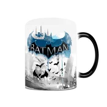 Transhome Batman Barva Spreminja, Vrč Ustvarjalne Keramični Vrč Za Kavo, Čaj, Mleko Pokal Batman Vrč Z Težav Poiščete Smešno Skodelice In Skodelice