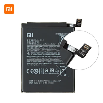 Xiao mi Originalni BN47 4000 mah Baterija Za Xiaomi Mi A2 Lite/ Redmi 6 Pro BN47 Visoke Kakovosti Telefon Zamenjava Baterij