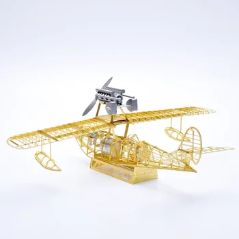 1/48 3D Kovinski Letalo Sestavljanje Puzzle Model Komplet Ročno Statične Jigsaw Obrti Igrača Darilo Za 14+