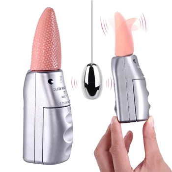 Porno adult sex igrače Pravi Jezik vibrator za ženske licker Vaginalne masaža jajca lizanje Klitorisa Simulacije Ližejo Muco Blowjob