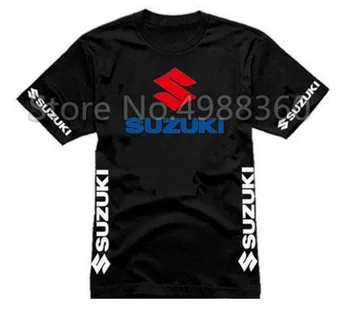 Debelo Novo Poletje za Suzuki navijači T-shirt SUZUKI S avto shop T-shirt kratek sleeved majica s kratkimi rokavi, oblačila T-shirt