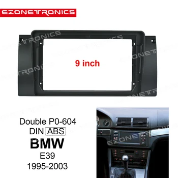 1-2Din Avto DVD Audio Posnetek Vgradnjo Adapter Dash Trim Kompleti Facia Plošča 9 inch Za BMW E39 1995-2003