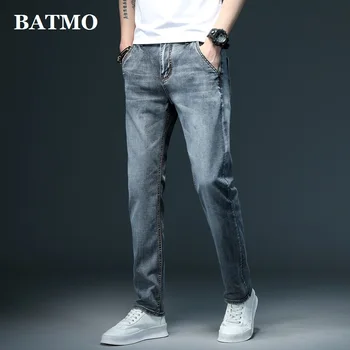 Batmo 2020 nov prihod visoke kakovosti classica elastična jeans moške ,za moške Naravnost kavbojke,casual kavbojke moški,plus-size 28-40 P315