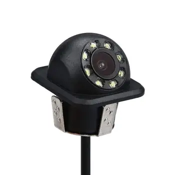 170 Stopnja širokokotni Avto HD Obračanje Fotoaparat Night Vision 8 LED Povratne Kamere Backup Parkiranje CCD Nepremočljiva Pogled od Zadaj Kamero