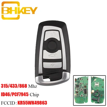BHKEY 315/433/868 Mhz Smart Remote Key Fob Za BMW KR55WK49863 CAS4 Cas4+F Sistema Za BMW 3 5 7 Series 2009-2016 original tipke