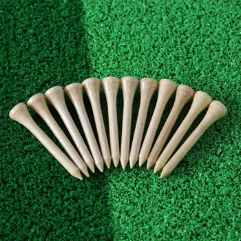 New Vroče Prodaje bambusa golf tee 54 mm 100 kozarcev/paket Golf Tees,
