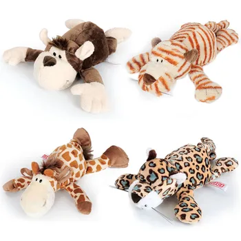 Prodaja Popust lepo plišastih igrač polnjene lutka cartoon živali papa laž slog opica lev, tiger, žirafa leopard otrok darilo za rojstni dan 1pc