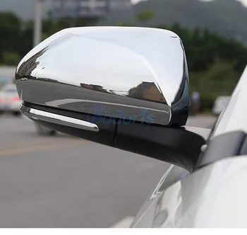 Za Toyota C-HR CHR C VP 2016 2017 2018 Srebrno Stran Ogledalo Kritje Pogled od Zadaj Prekrivna Plošča Chrome Avto Styling Dodatki