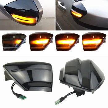LED Vključite Opozorilne Luči Strani Ogledalo Zaporedno Kazalnik Dinamično Blinker Za Ford S-Max 07-14 C-Max 11-19 Kuga C394 2008-2012