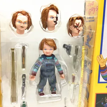 10 cm NECA Chucky končni zbrati vse Dobro, Fantje pribor akcijska figura Model Igrače Darilo Brinquedos