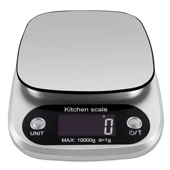 Novo Digitalno Kuhinjsko Tehtnico 22lb 10 kg Hrane Obsega Večfunkcijsko Težo Obsega Elektronskih Peko & Kuhanje Tehtnico z LCD Zaslonom