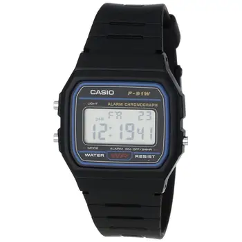 Quartz moška Watch ročno uro Casio f-91w-1q