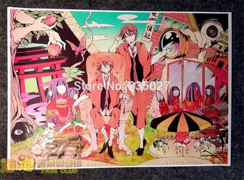 8 kos/set Anime Bungou Potepuške Pse plakat Nakajima Atsushi dazai osamu stenske slike sobo, nalepke igrače za darilo