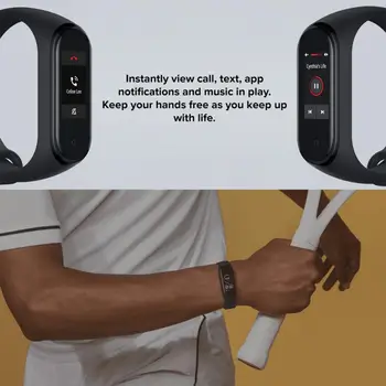 NOVO Pristno Xiaomi Mi Band 4 HD Dotik Barvni Zaslon Zdravje srca Spremljanje Dolgo Pripravljenosti Smartwatch Nepremočljiva Šport Smart Band