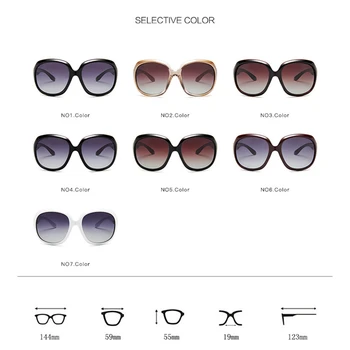 Moda Polarizirana Sončna Očala Ženske 2021 Trend Retro Potovanja Vožnje Sunglass Ženski Oblikovalec Sončna Očala Goggle Odtenkih Za Ženske