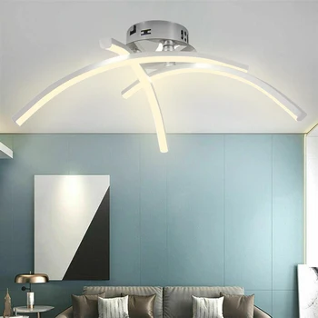 Ustvarjalne Trigeminal Obliko LED Stropna Svetilka Stabilno Delovanje Brez Ogrevanja Varnost Moderna Dnevna Soba Kuhinja Lestenec