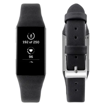 CARPRIE Priložnostne Usnje Watch Band za Fitbit Polnjenje 3 Smart Manšeta Nadomestno Opremo 81212