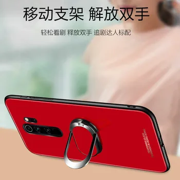 Stojalo Obroč Pokrov Magneta Za Huawei Honor 20i 10i 9X 8 9 8X Max Y5 2019 Primeru Težko Kaljeno Steklo Zaščitno Nazaj Primeru