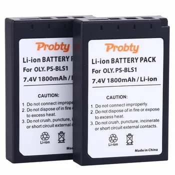 PROBTY PS-BLS1 PS BLS1 PSBLS1 Akumulatorska Baterija za Olympus PEN E-PL1 E-PM1 EP3 EPL3 Evolt E-420 E-620, E-450 E-400 E-410