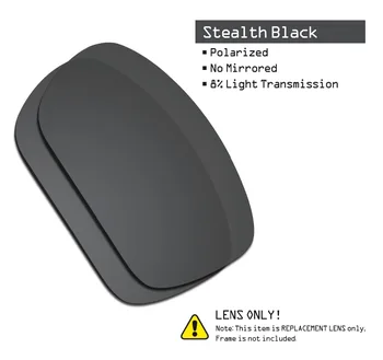 SmartVLT 3 Pari Polarizirana sončna Očala Zamenjava Leč za Oakley Skalpela Stealth Črna in Srebrni barvi Titana in Ice Blue