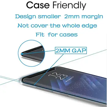 50Pcs/Veliko 3D Ukrivljen Film Za Samsung Galaxy S20 Plus Ultra S9 S10 Plus Opomba 9 10 Pro Primeru Prijazno Stekla Z embalažo Brezplačno DHL