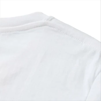 Plus Velikost Majica s kratkimi rokavi Moški Bombaž MAJICA zabavne Majice Počutijo Dobro Slogan T-shirt Poletje Priložnostne Kratek Rokav Bela Majica XS-XXXL