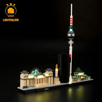 LIGHTAILING LED Luči Komplet Za Arhitekturo Berlin Razsvetljave, Komplet Združljiv Z 21027 (NE Vključuje Model)