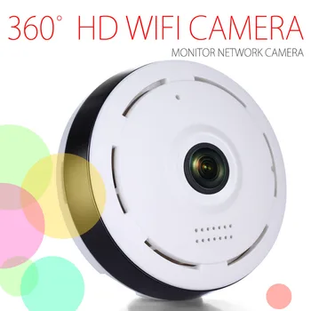 HD 360-Stopinjski Panoramski širokokotni MINI Cctv Kamera Smart IPC Brezžični Fisheye IP Kamero P2P 960P HD Home Security Wifi Kamera