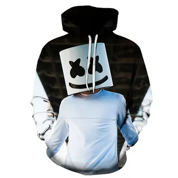 Moški Disco Dj rock hoodies 3D tiskanja Stranka, Glasbo, Zvok, Vklopi Led hoodie Light Up majica Punk Flash Izenačevalnik Moške, ki so hoody