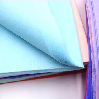 40pcs/veliko Barva Tkiva Papir za Zavijanje Vlakni in Teksturo Cvetlični Obloge DIY Cvet Pakiranje Božič Tkiva Ovojni Papir Darilo
