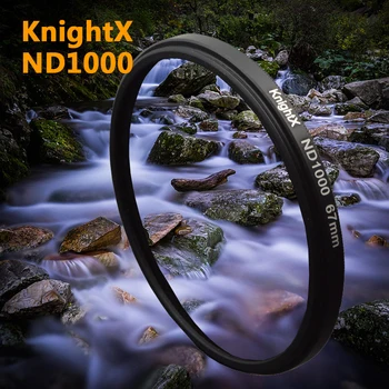 KnightX 52mm 58mm 67 mm Nevtralni ND 1000 ND1000 filter ZA Canon, nikon EOS 1100D 650D 700D D5200 D5300 Digitalni Fotoaparat, Objektiv