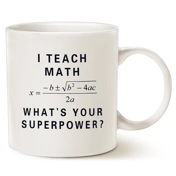 Smešno Poučevati Matematiko Velesila Kave Novost Kreveljiti učim Matematiko, Kaj je Vaš Velesila Pivo Čaj Skodelice Pokal Rojstni dan, Darila za Učitelje
