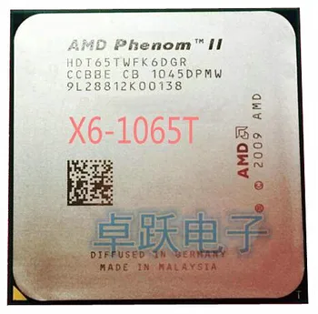 AMD Phenom II X6 1065T CPU Procesor Šest-Core (2.9 Ghz/ 6M /95W ) Socket AM3, ki delajo Brezplačna Dostava