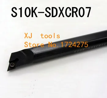 S10K-SDXCR07/S10K-SDXCL07 Dolgočasno Bar Notranje Struženje Imetnika,95 stopinj CNC Lather Rezanje Toolholder za DCMT070204 rezilo