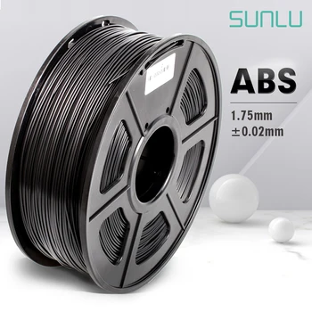 SUNLU ABS Žarilno 1.75 mm 1 KG Za 3D Tiskalnik, ABS Plastike 3D Tiskanje Nitke Za 3D Tiskalnik Dobave Extruders
