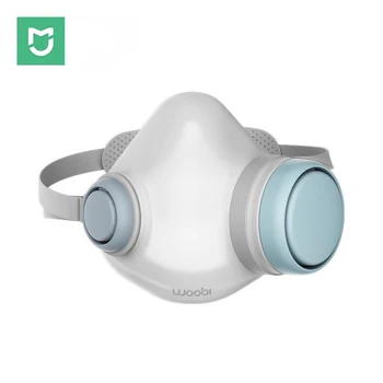 2020 Youpin mijia Woobi Igrajo Maske Filtrom Respirator Masko PM2.5 Anti-Prah Onesnaževanja Usta Pokrov Sapo Ventil Za Odrasle, Otroci