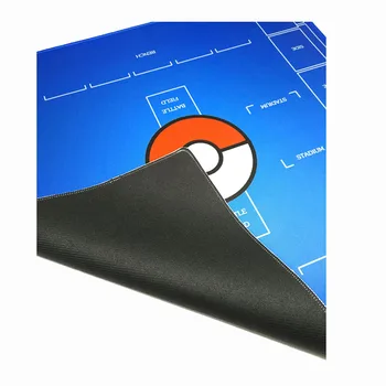 2 Igralca Pokemon Trener Playmat - 60 X 60 CM Spopad Pokemon karte Trading Card Game Play Mat Igrače